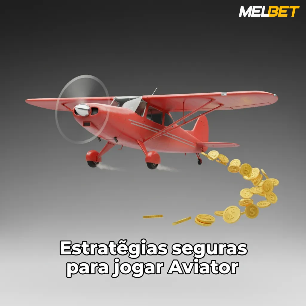 Infográfico de estratégias seguras no Aviator: gestão de banca, metas 1.50x–2.00x, apostas duplas, auto cashout e pausas.
