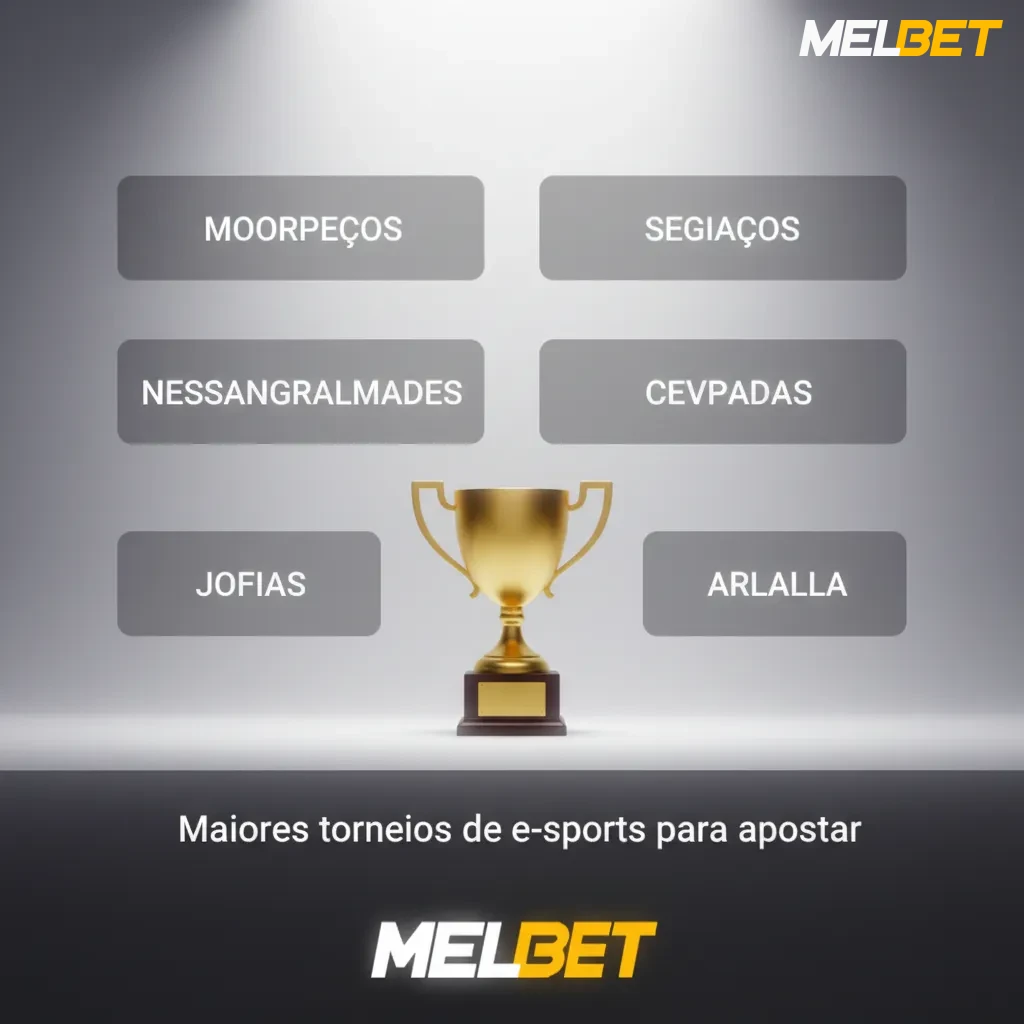 Tabela dos principais torneios de CS2, Dota 2, LoL, Valorant e StarCraft II, como PGL Major, The International, Worlds, VCT.