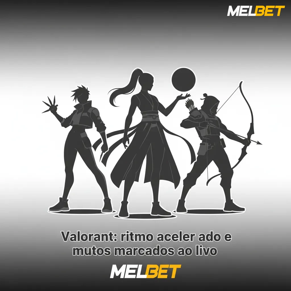 Valorant em ação rápida com odds ao vivo, mercados de apostas e torneios VCT como Champions e Masters.