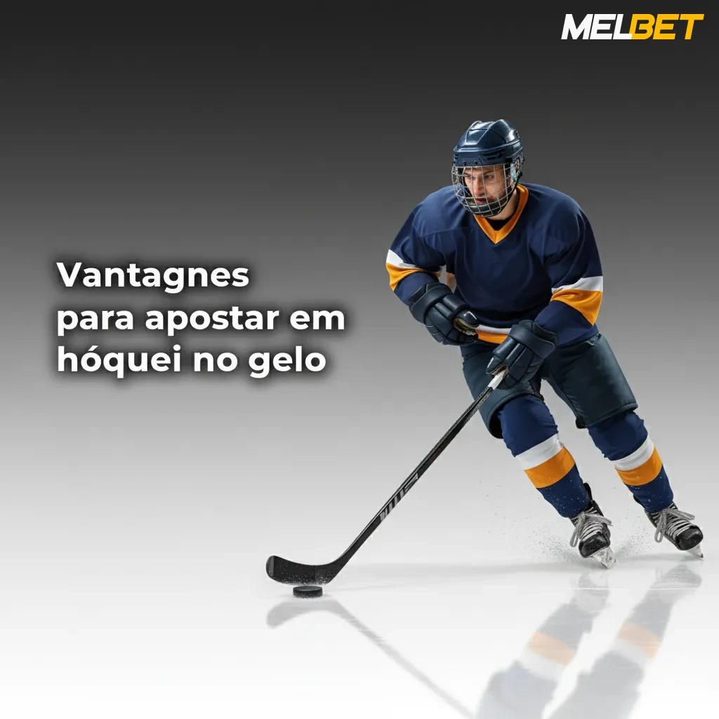 Resumo das vantagens de apostas de hóquei: mercados, odds Melbet em tempo real, cashout, estatísticas, filtros e alertas.