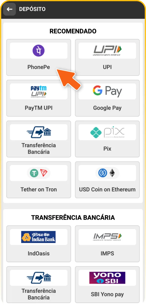 Faça um depósito seguro na Melbet e resgate seu código promocional.