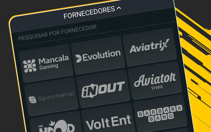 Veja a expansão da seção de cassino com novos provedores na Melbet.