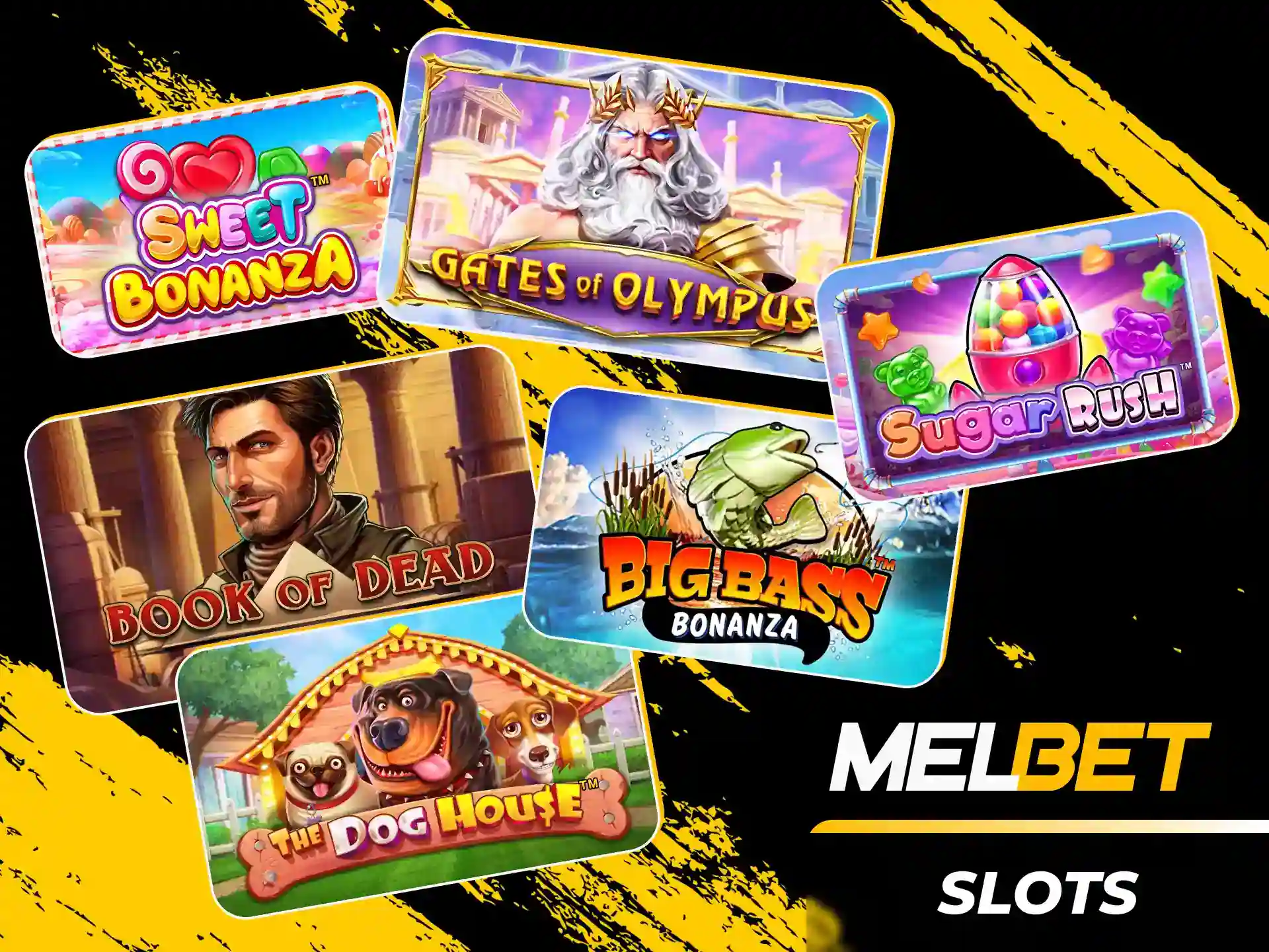 Gire as bobinas dos slots mais populares na Melbet oficial.